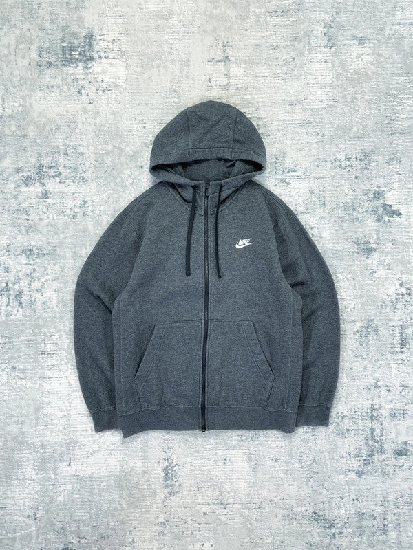 Grey nike hoodie vintage sale