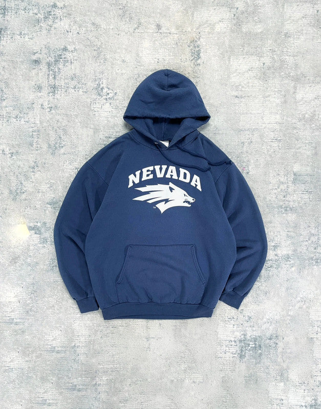 Vintage 90s Champion Style Nevada Wolfpack College NFL Hoodie