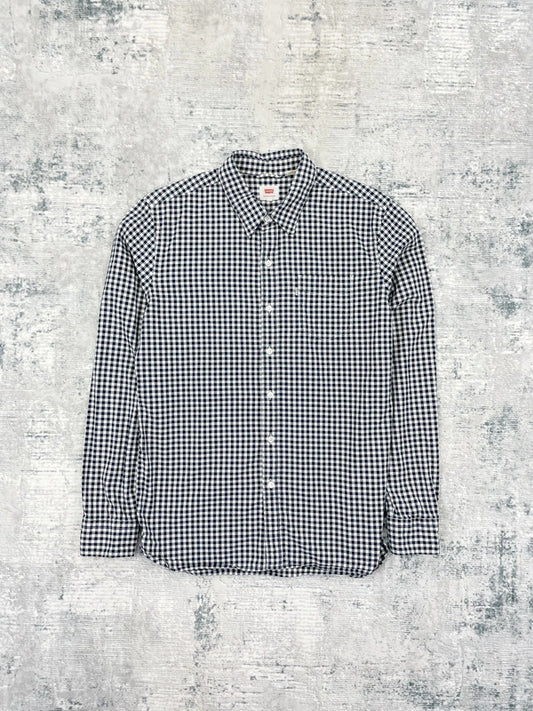 90s Levi's Checkered Shirt - Medium