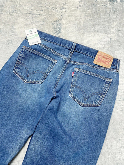 Vintage 90s Levis 501 Style Baggy Jeans