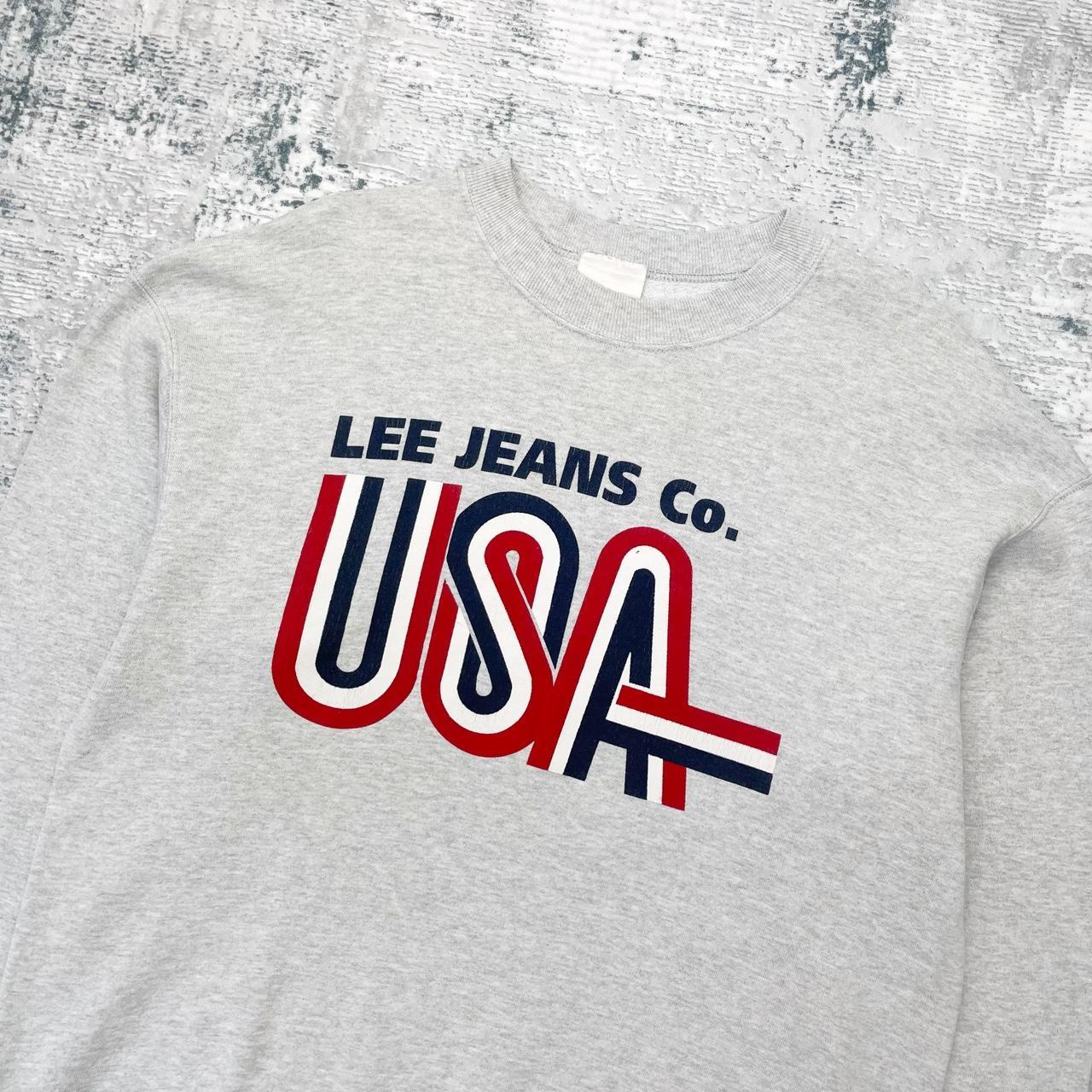 Vintage Lee Jeans USA Sweatshirt - Large